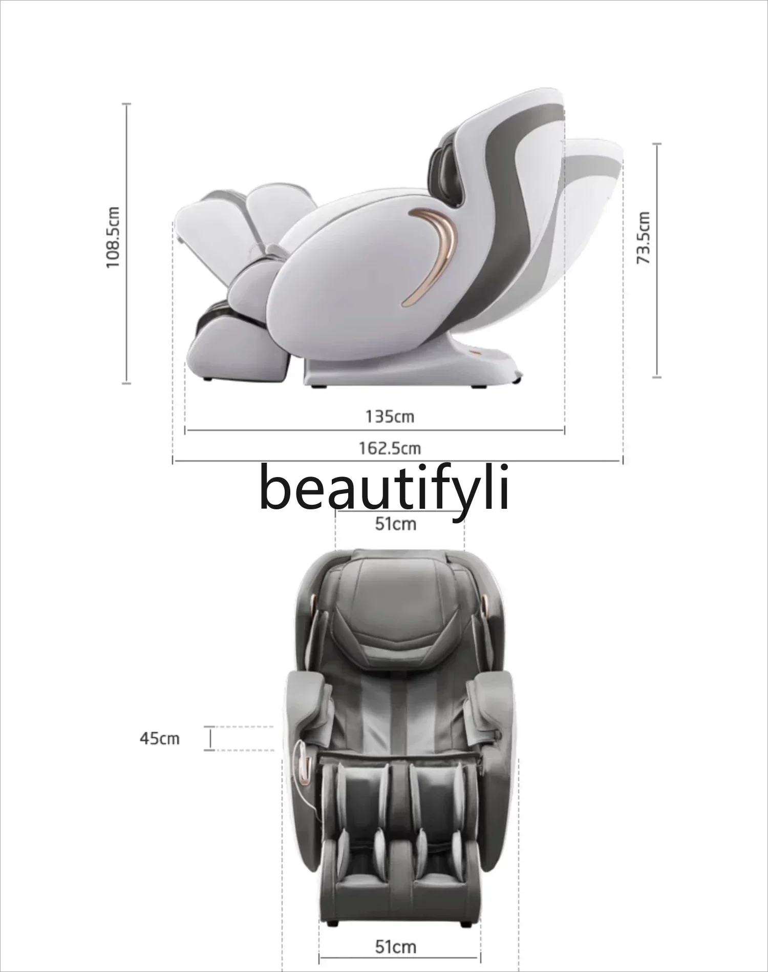 HYS Chair Massage Chair Household Full Body Electric Function Space Capsule Cervical Spine