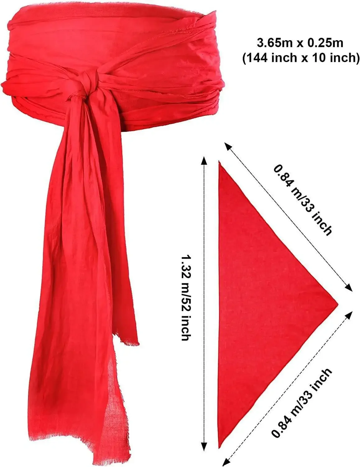 2024 Halloween Pirate Cosplay Costume Hat Head Scarf Belt Medieval Renaissance Vintage Pirates Women Men Headband Waist Belt