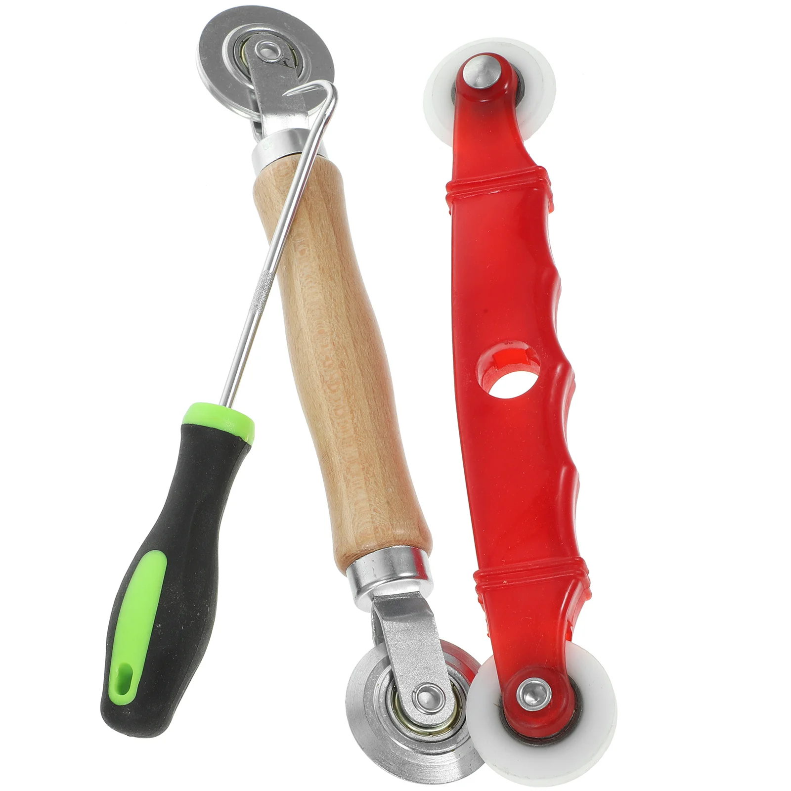 1 Set Tool Convex Concave For Window Door Screen Replacement Durable Plastic Handle Smooth Rolling Operation Spline