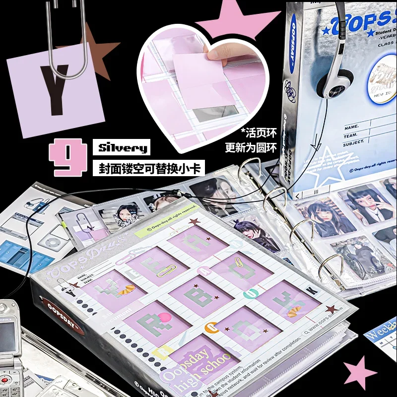 180 card binder Y2K 3x3 Photocard Album Pocket favorite starter Sports Silhouette Premium PRO-Binder
