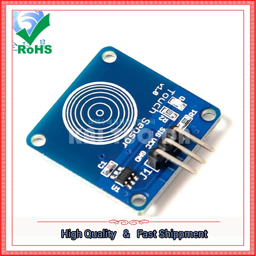 Touch Sensor Module Robot Touch Switch Touch Switch Sensor 1 Way Channel Board