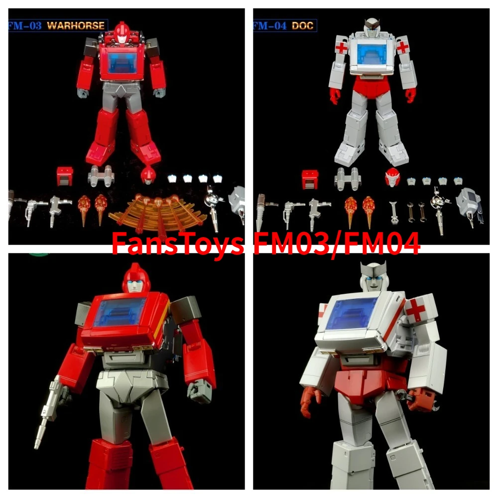 환상적인 모델 팬토이즈 FM03 아이언하이드 FM04 라쳇 MP 비율 변형 장난감 재고 있음