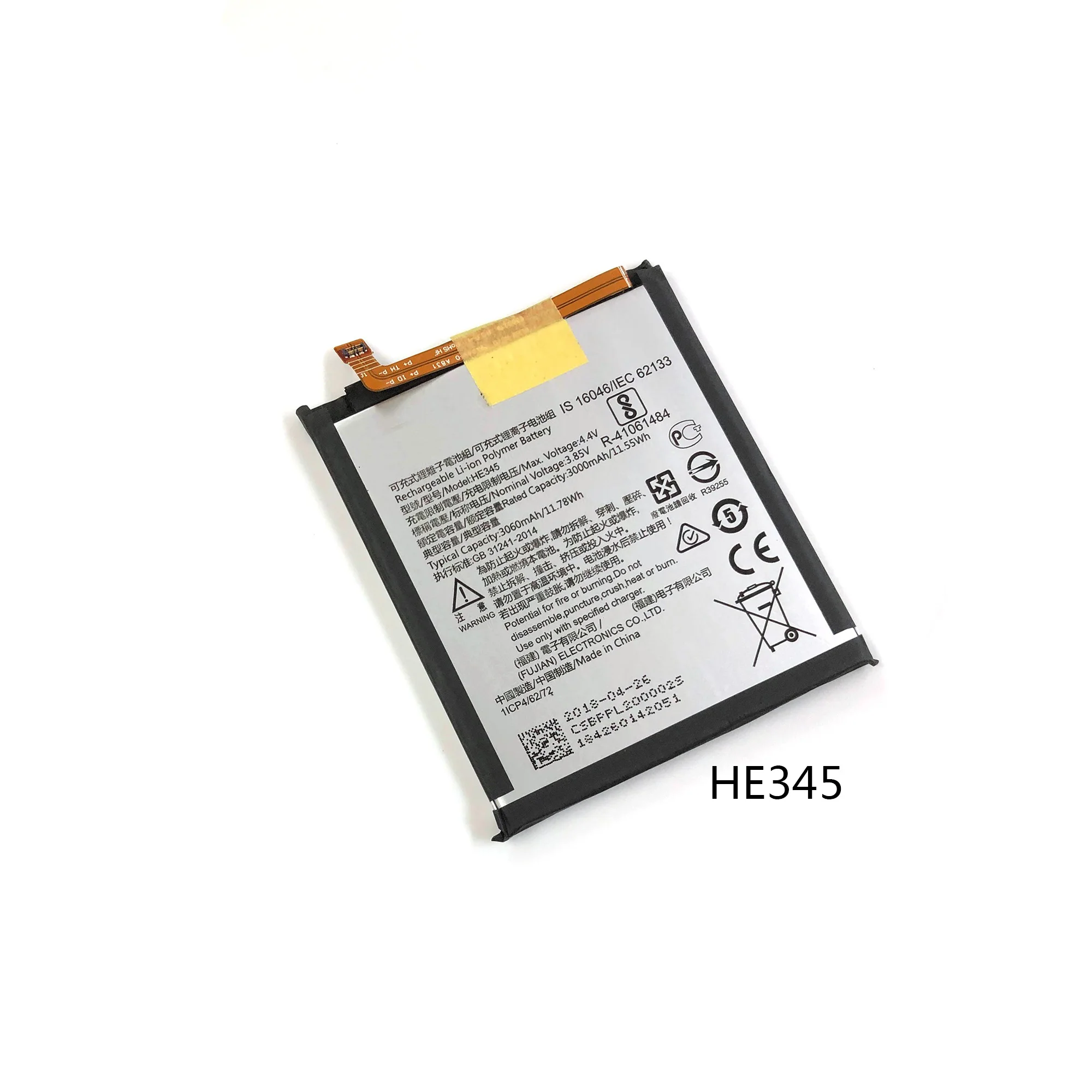 HE342 HE345 Phone Battery LC-620 For Nokia X6 2018 6.1Plus TA-1099 Battery 6II 6.1 6.2 7.2 Batteries TA-1054 TA-1043 polymer