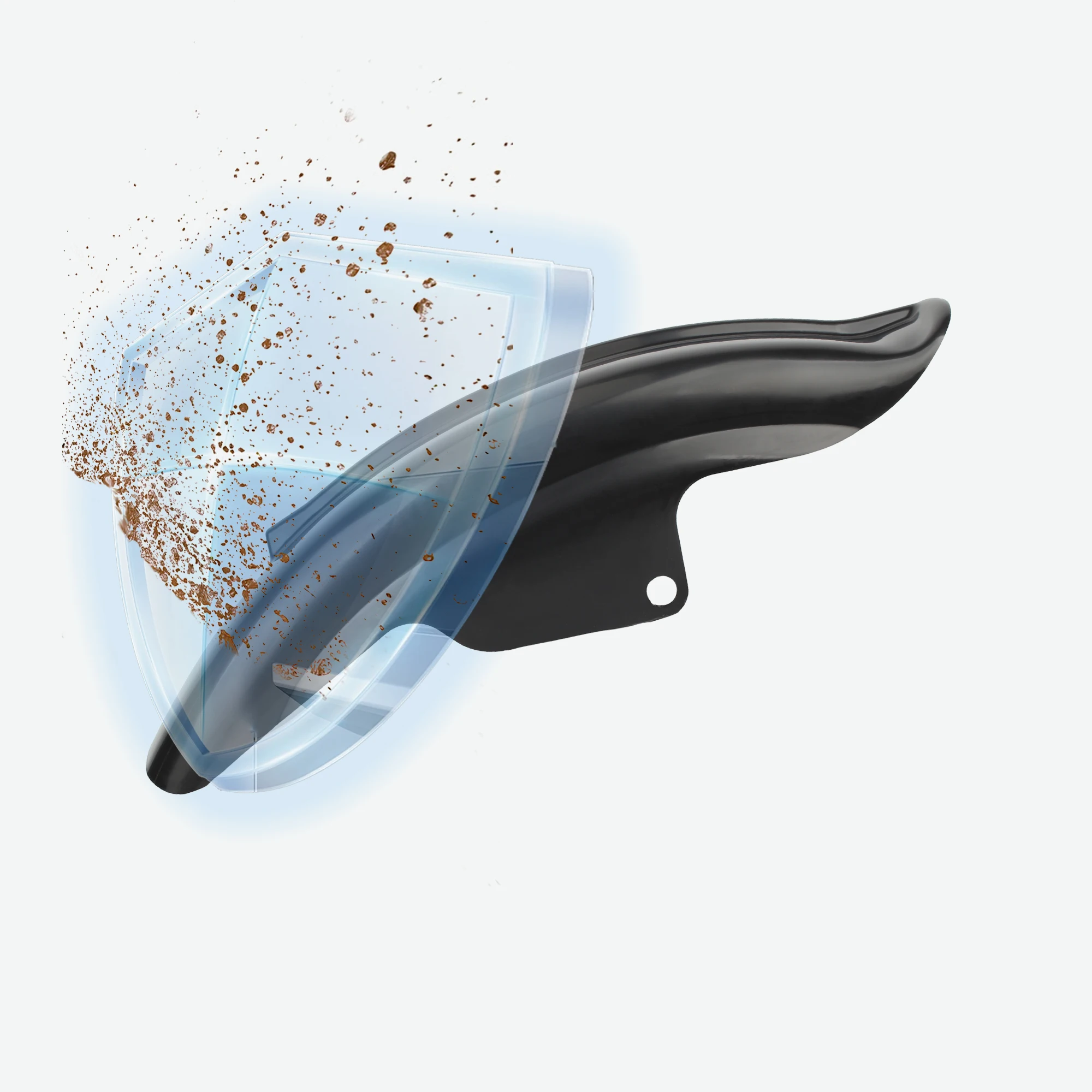 For Harley Sportster Rear Fender XL883 XL1200 Motorcycle Mudguard For Cafe Racer Bobber Chopper ABS Short Mud Guard 1994-2003 - Image 3