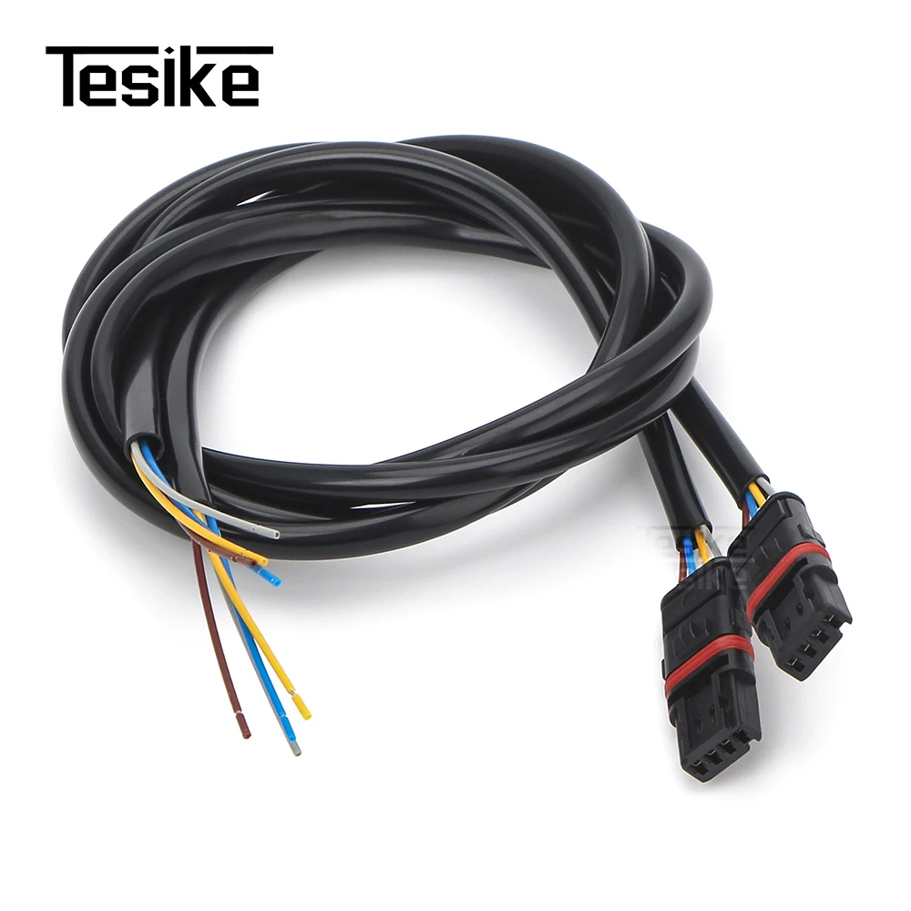 1 Pair Motorcycle Turn Signal Wire Adapter Plug Connector For BMW S1000RR S1000XR R850GS R1200GS R1100GS G310R F800GS F750GS