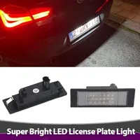 2Pcs License Plate Light For BMW E81 E87 F21 E63 E64 F06 F12 F13 M6 Z4 E85 E86 E89 Mini Cooper Clubman Countryman