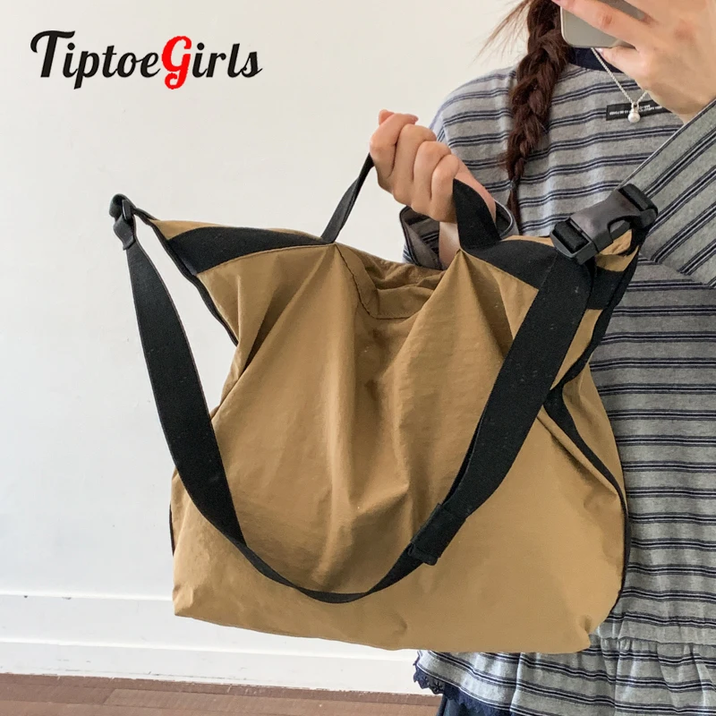

Tiptoegirls Lightweight Nylon Crossbody for Women Large Capacity Casual Tote with Adjustable Strap Perfect for Travel Daily Work