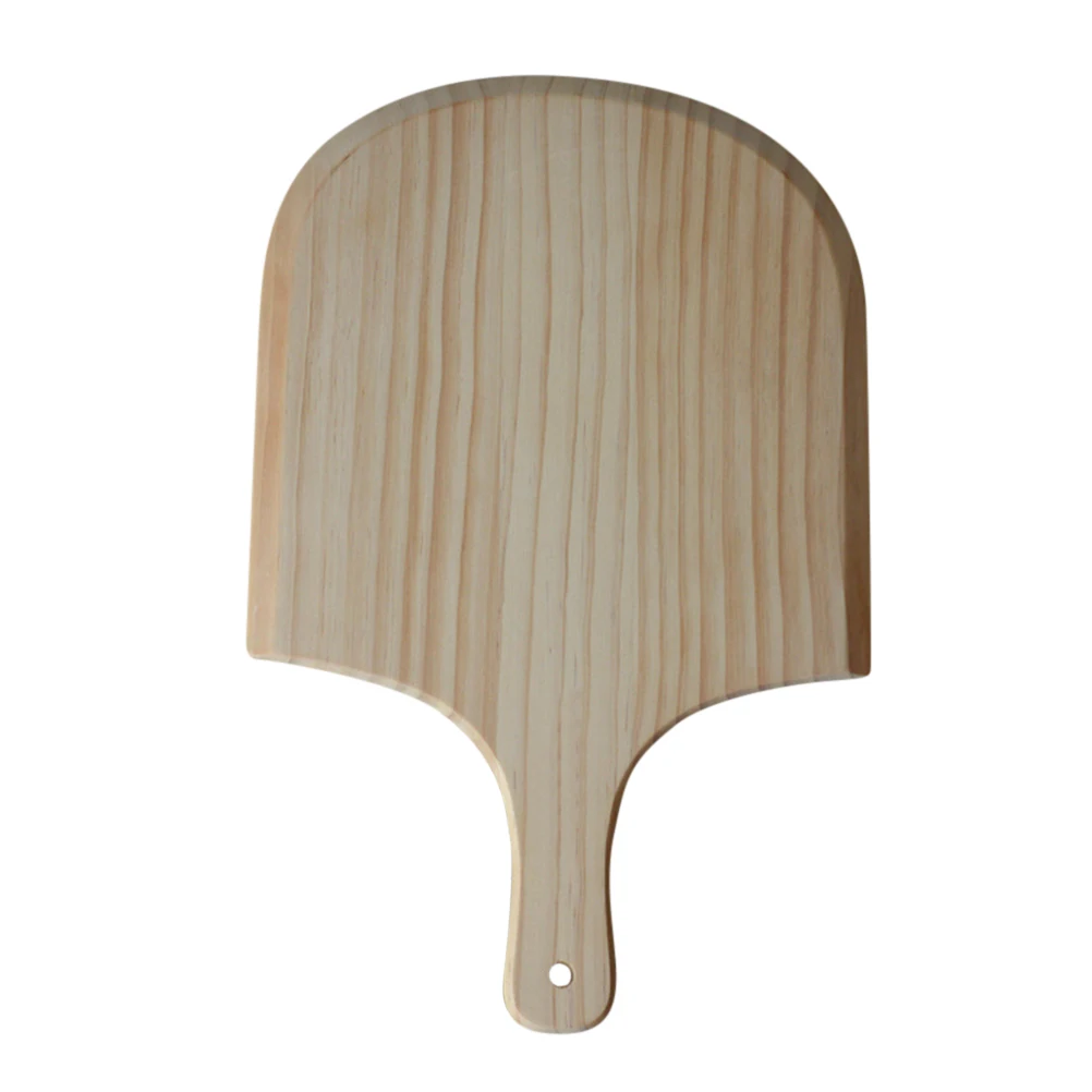

14 Inch Wooden Pallets Platters Pizza Spatula Scraper Shovel Bamboo Peel Paddle