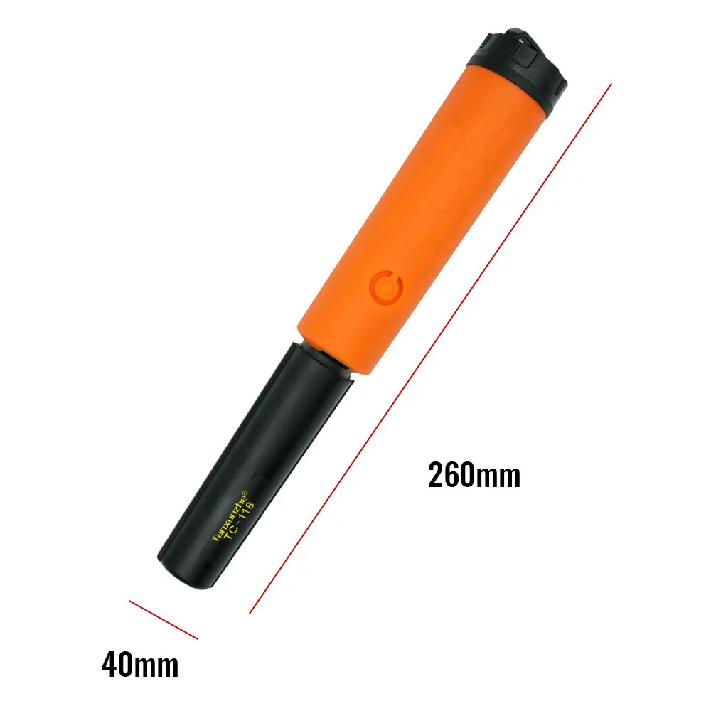Nuevo Detector de Metales de TC-118 portátil de alta calidad, varilla de posicionamiento, ubicación precisa, puntero de búsqueda de tesoros IP68, totalmente resistente al agua