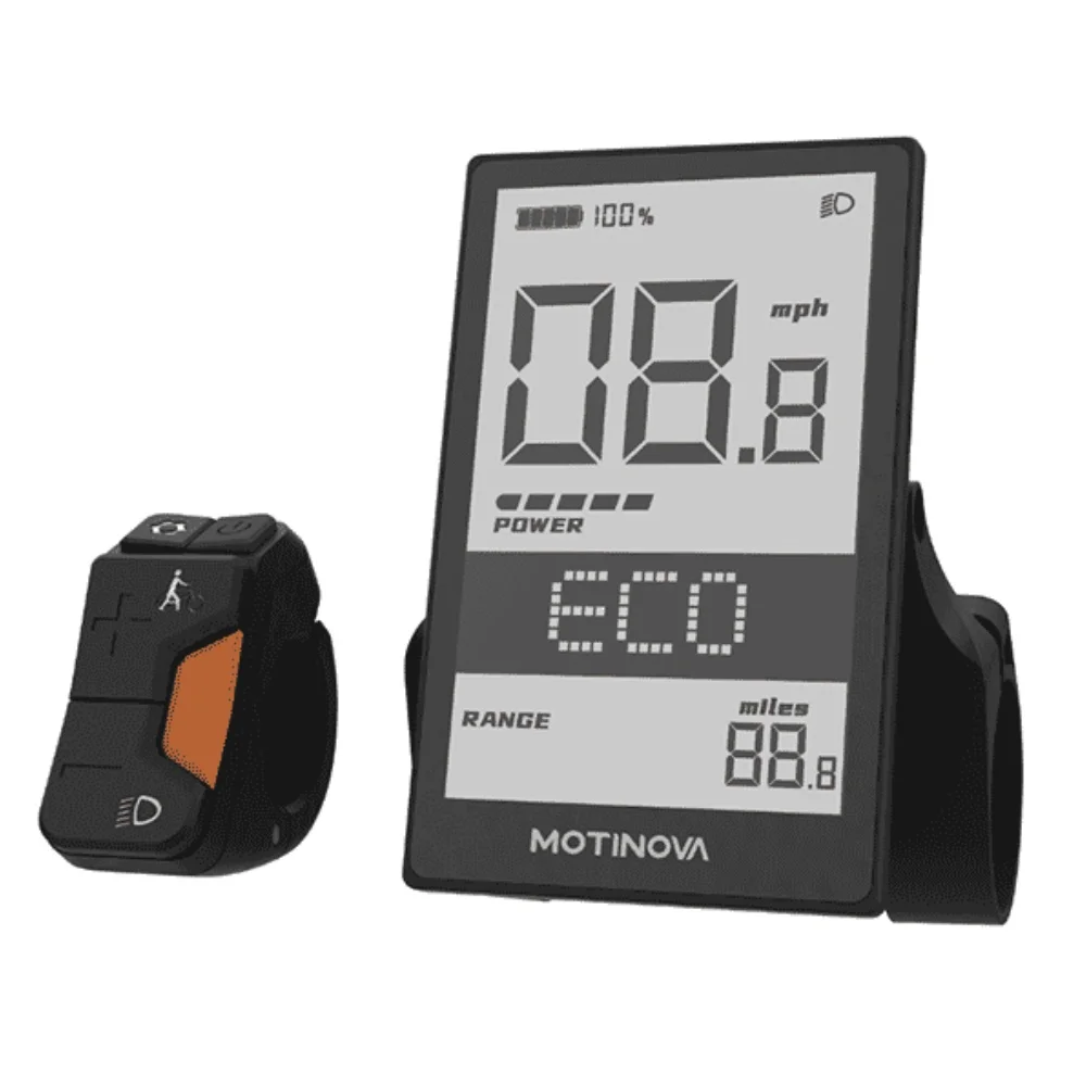 

Nulkomma Motinova CS540 Ebike LCD Display Meter Electric Bicycle Speed Control Panel Ebike Conversion Kit