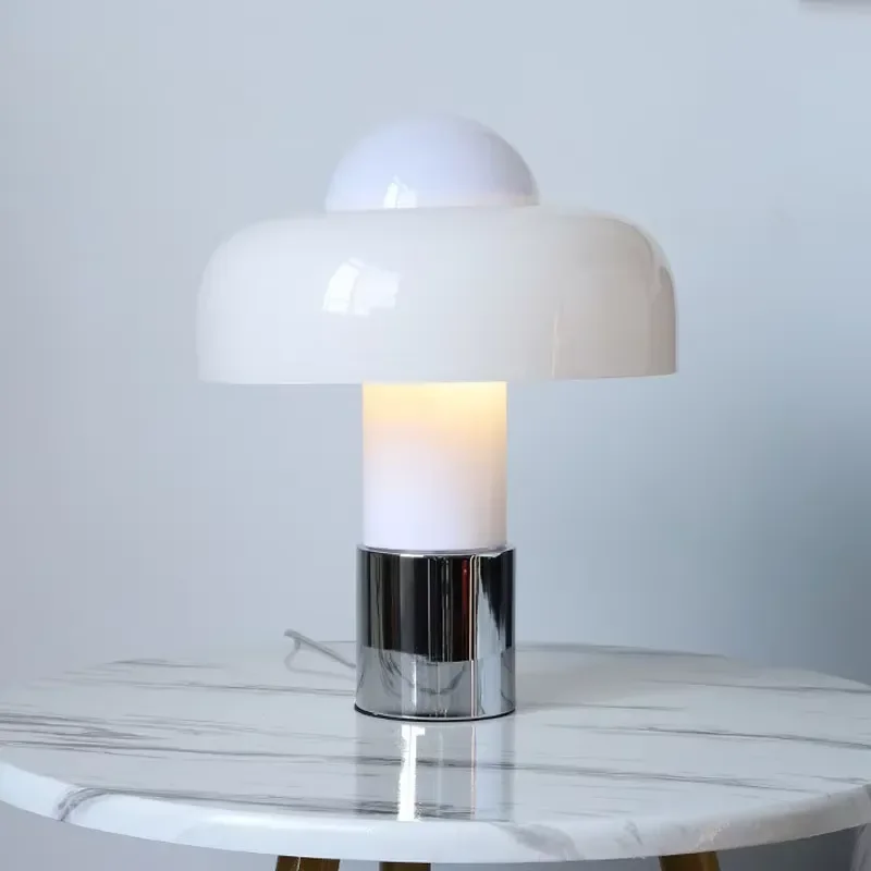 Flexible Acrylic LED Desk Lamp for Bedroom Bedside Hotel Room Modern Minimalist Reading Light