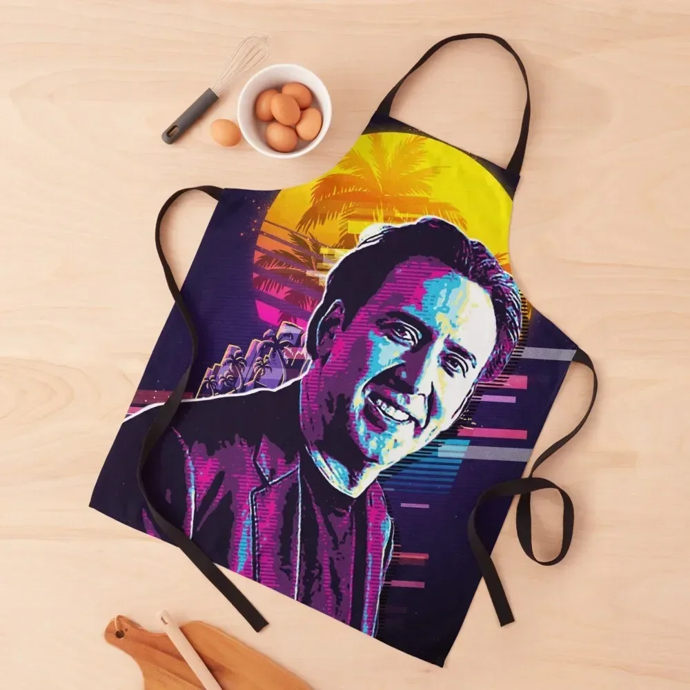 

Nicolas Cage Apron Restaurant Kitchen Equipment Home Cleaning Kitchen Household Items Apron