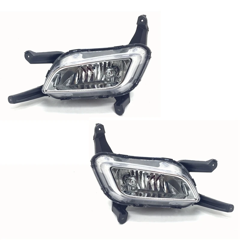 

1Pair Car Front Bumper Fog Lights Assembly Driving Lamp Foglight For KIA Optima K5 2014 2015 2016