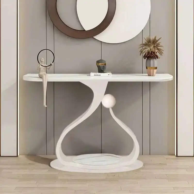 

Nordic Console Table Luxury Decorating Coffee Table Modern Recibidor De Entrada Mueble Consola Madera Living Room Furniture