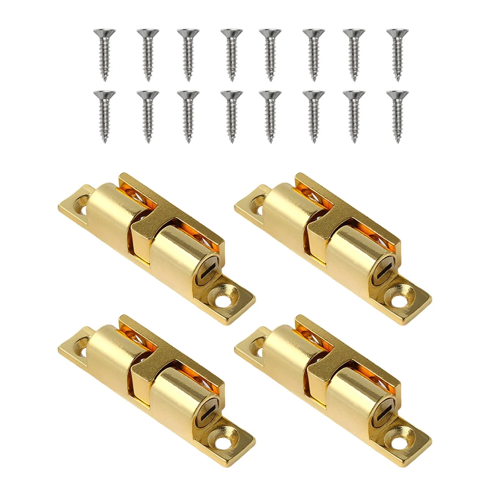 Pack Of 4 Zinc Alloy Cabinet Door Hinge With Screws Large Cabinet Door Hinge For Various Types Of Cabinet Doors