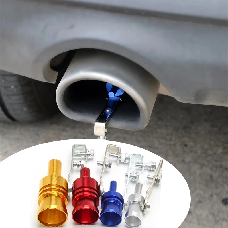 UniversalExhaust Fake Turbo Whistle Pipe Sound Muffler Vehicle Refit Device Exhaust Pipe Turbo Sound Whistle Auto Accessories ﻿