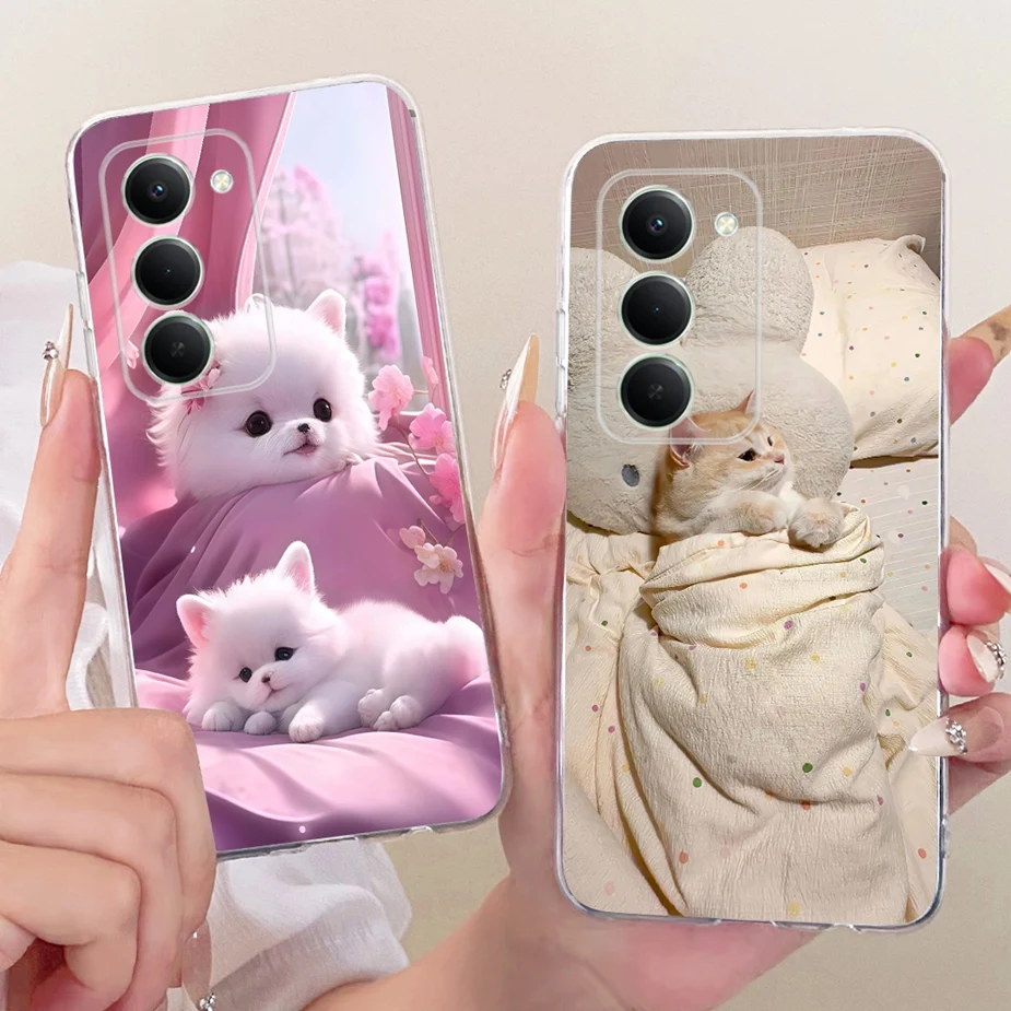 حافظة لهاتف Xiaomi Redmi 15 4G 5G حافظة لطيفة على الموضة مقاس 6.9 بوصة حافظة لهاتف Xiaomi Redmi 15 5G Redmi15 4G Shell #4