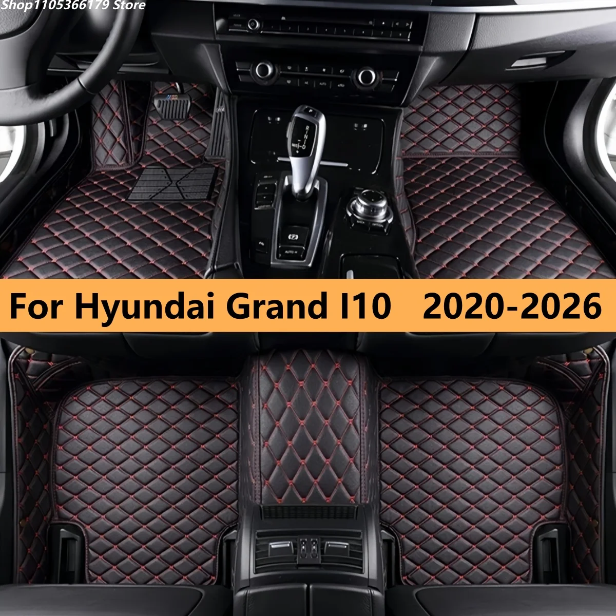 

Car Floor Mats For Hyundai Grand I10 2020 2021 2022 2023 2024 2025 2026 Custom Auto Interior Accessories Carpets Covers