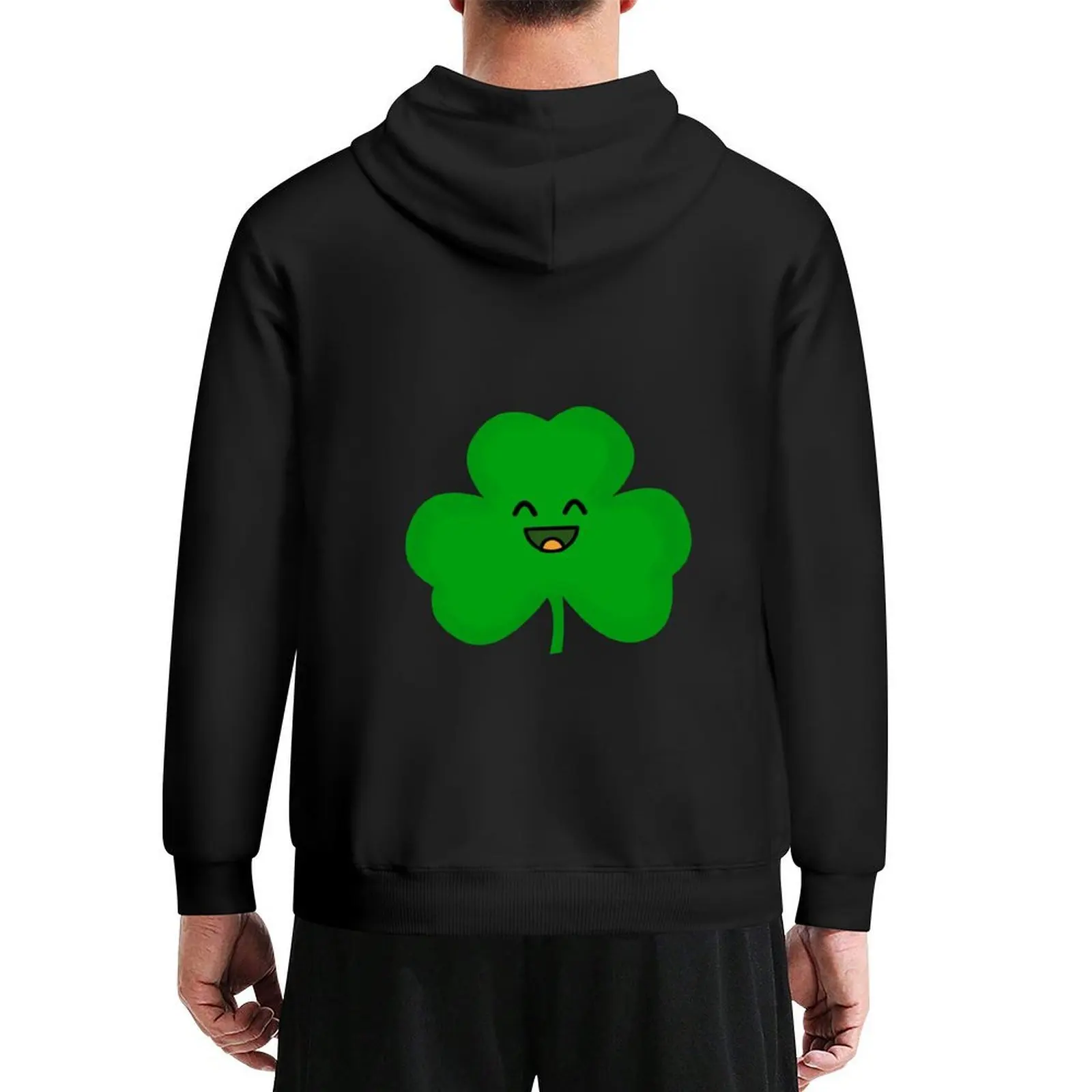 

Happy Shamrock Hoodie blouse korean clothes men's autumn clothes mens designer clothes hoodie oversize