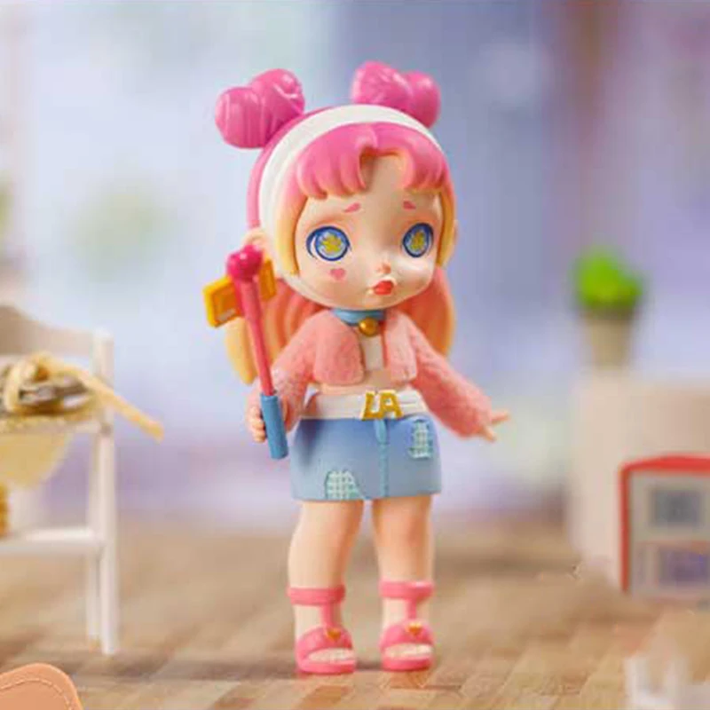 Toycity Laura Theme "Full Time Trendsetter" سلسلة الاتجاه صندوق أعمى مجموعة اللعب الأصلي عمل الشكل صندوق غامض عشوائي Gif
