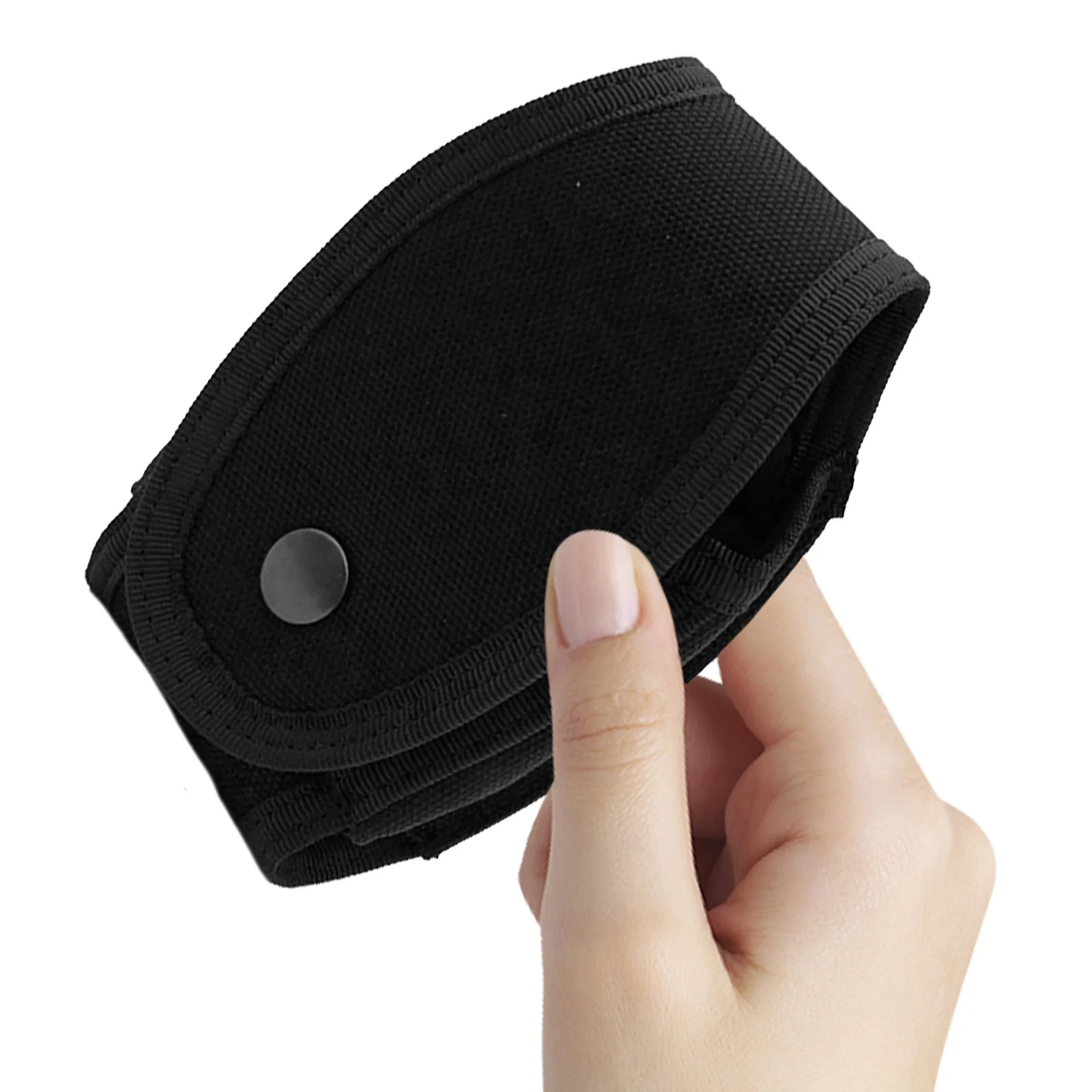 

Уличный тактический поясной легкий нейлоновый чехол для наручников, прочный компактный чехол для переноски для скрытого ношения, держатель на пояс