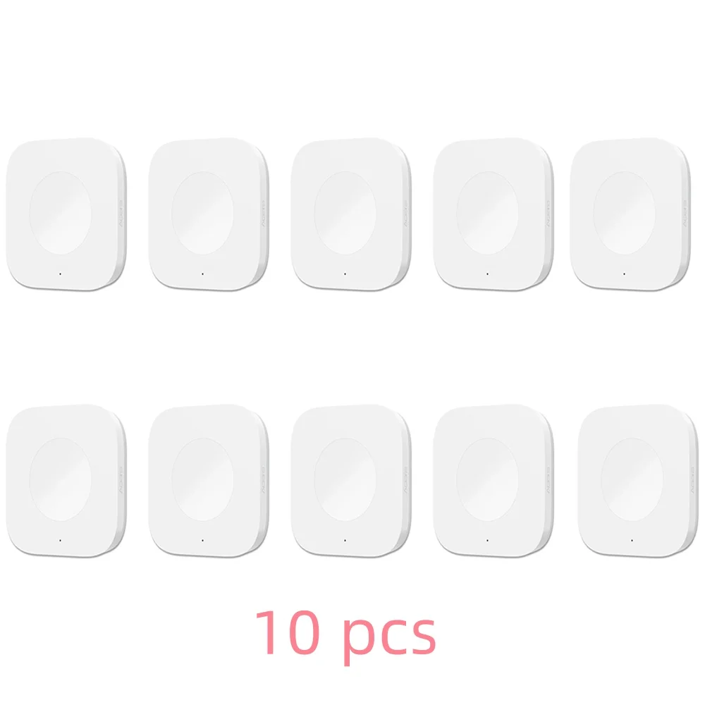 Aqara Sensor Smart Kabelloser Mini-Schalter Zigbee Ein-Tasten-Steuerknopf für Homekit Xiaomi Mihome Smart Home Sicherheit