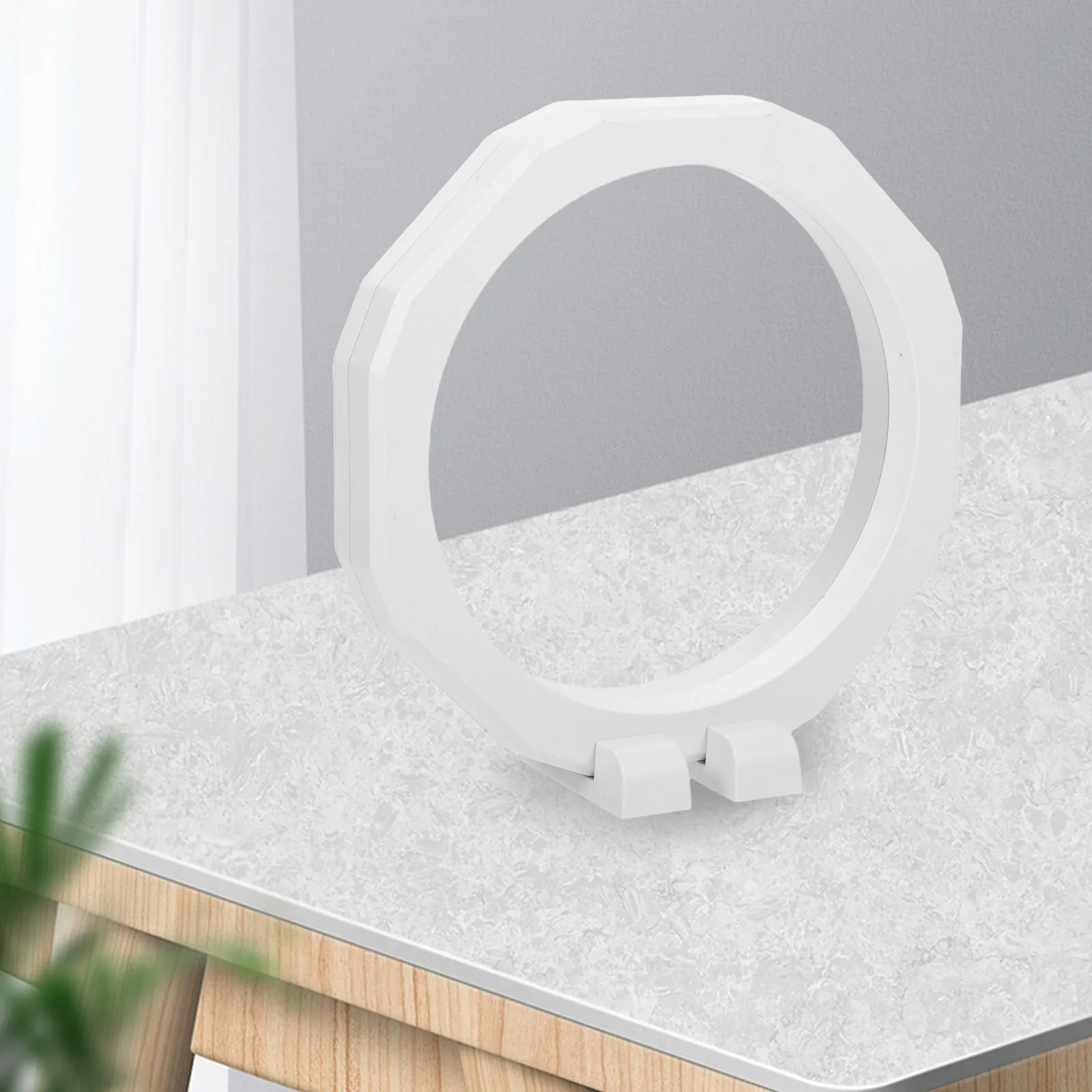 ثلاثية الأبعاد العائمة الإطار الظل صندوق عرض 12.8 سنتيمتر قطرها شفافة صندوق عرض المجوهرات عملة قلادة الوقوف