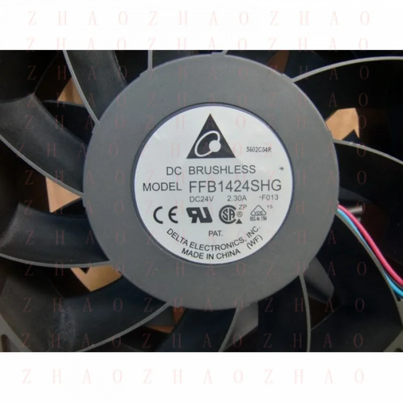 L+ for DELTA ELECTRONICS BRUSHLESS DC COOLING FAN 24V 2.3A P/N FFB1424SHG 3-WIRE