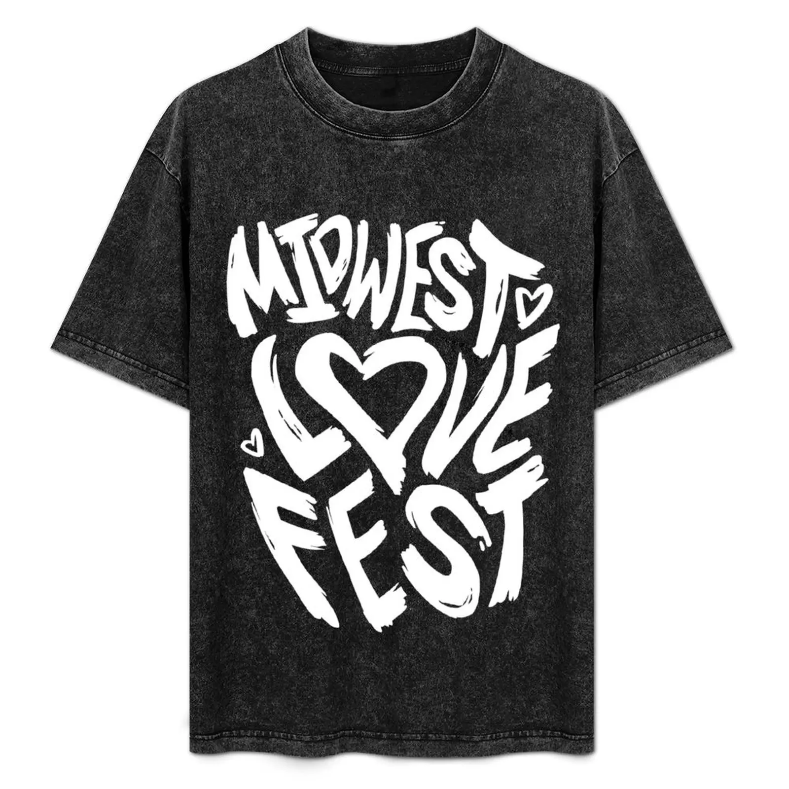 

Midwest Love Fest Hand Drawn T-Shirt Soft Anti-Shrink Cotton Tee