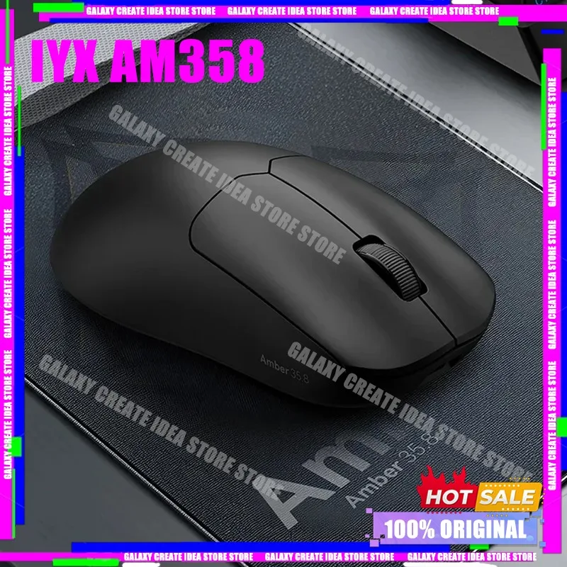 IYX AM358 ماوس الألعاب 8K PAW3395 الاستشعار خفيفة الوزن ثنائي الوضع Typy-c الفئران اللاسلكية مخصصة الكمبيوتر الملحقات الرياضية الإلكترونية الهدايا #1