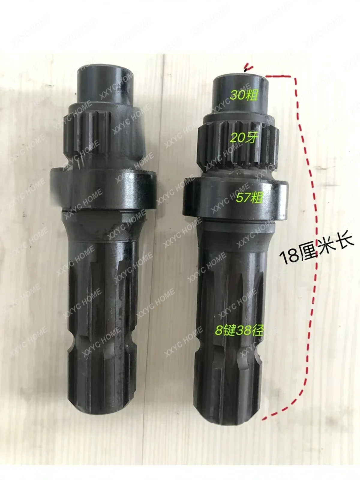 1404 1654 Case 6 keys/8 keys/21 keys 210 PTO shaft