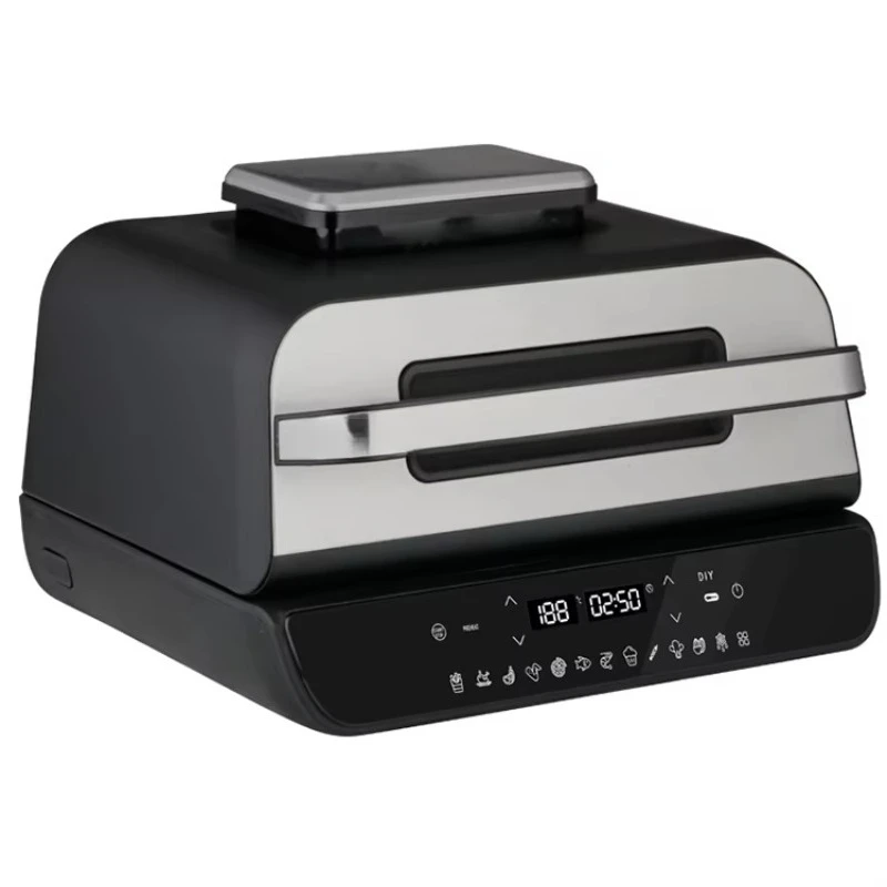 New intelligent digital stainless steel kitchen appliances 1L 2L 3.2L 4L 5.5L 6L 7L 8L 12L air fryer grill