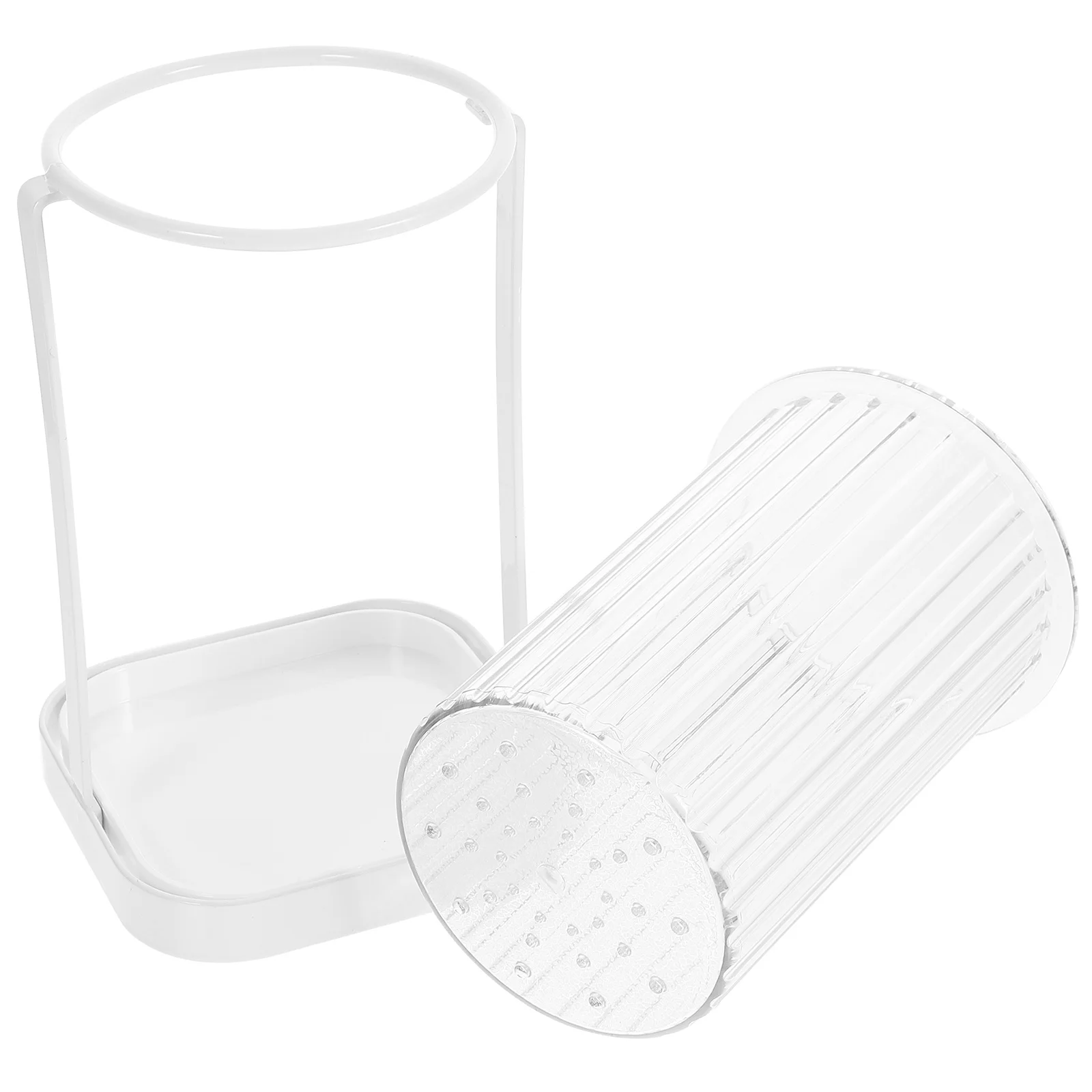 

Chopstick Holder Organizer European Style Kitchen Counter Storage for Spoons Forks and Utensils Drying Drainage Design Sturdy