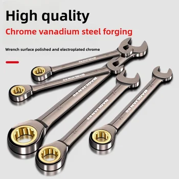 Torque ajustável universal de torque, ferramenta mecânica para bicicleta, motocicleta, reparo de carro, catraca, chave inglesa, 8-22mm