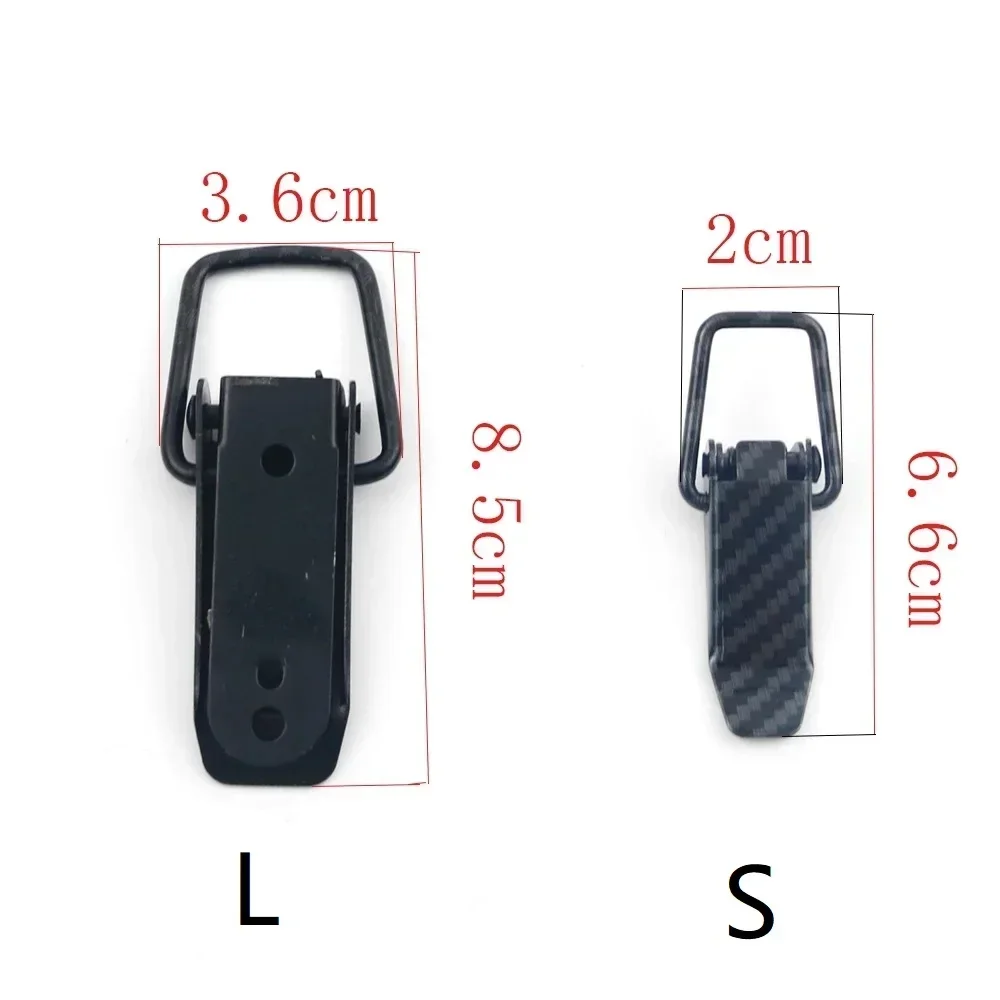 Universal Security Hook Lock Clip Kit Bumper Quick Release Hook Lock Clip For Racing Car Truck Accessories