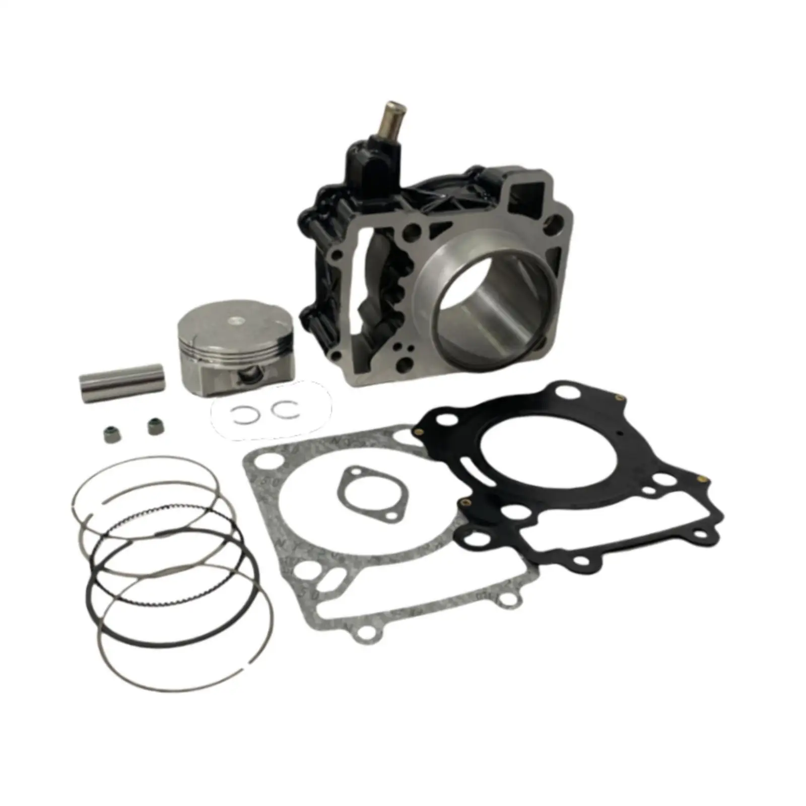 مجموعة أسطوانات مكبس المحرك سهلة التركيب، حشوات بديلة لجزء تجميع المرآب لمكونات الإصلاح لباجاج بولسار NS200