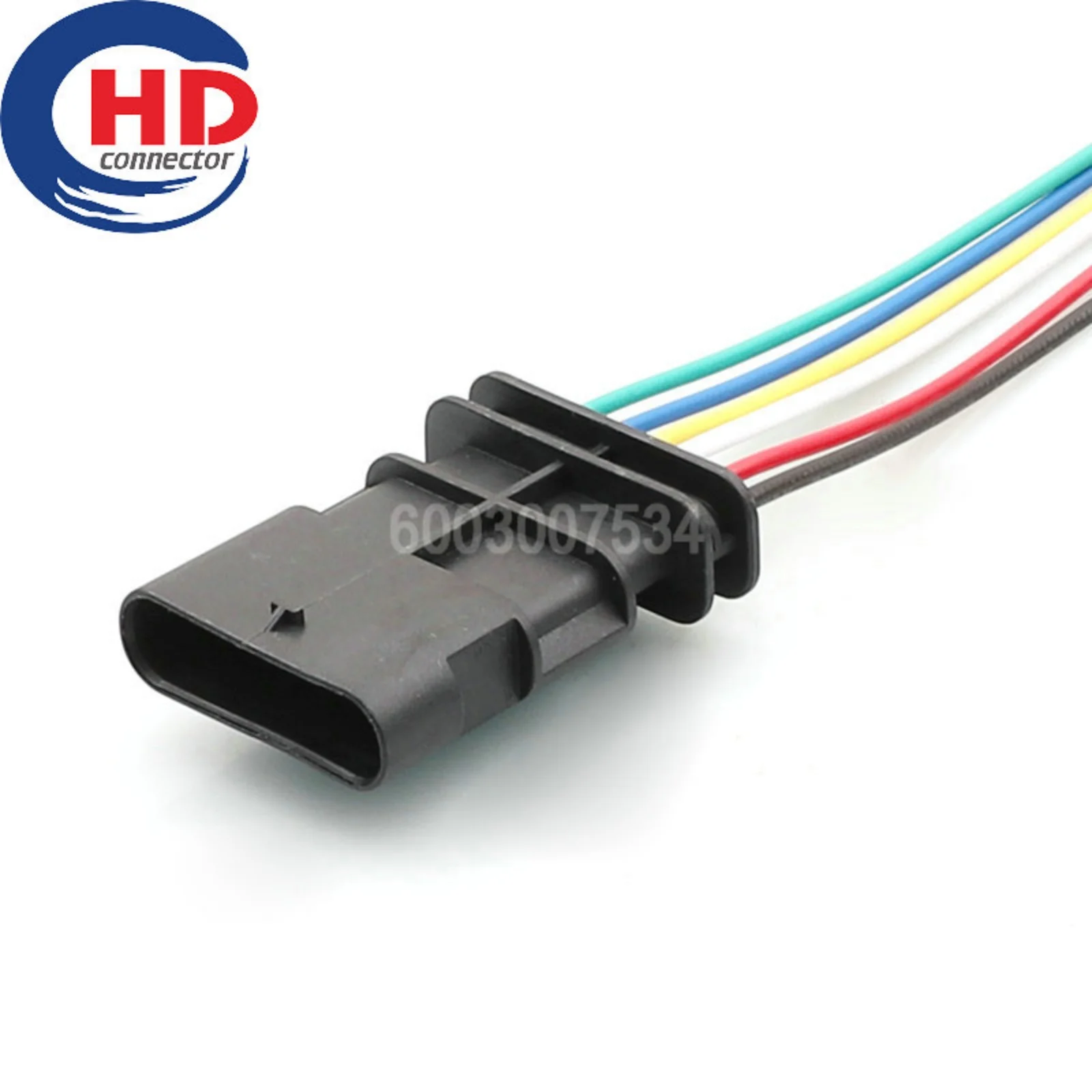 6 Pin Auto waterproof connector Accelerator Throttle pedal position sensor Plug 1-2141325-1 1-1670919-1