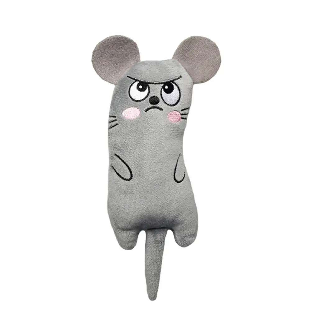 1/3/5PCS Cute Cat Toys Funny Interactive Plush Cat Toy Mini Teeth Grinding Catnip Toys Kitten Chewing Mouse Toy Pets Accessories