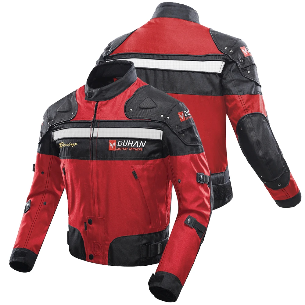 

DUHAN Cold-proof Motorcycle Jacket Men Motocross Racing Pants Moto Protection Clothing Warm Motorcycle Clothing Protective Gear