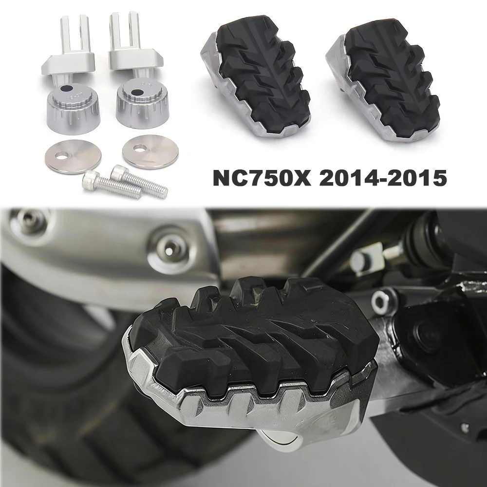 

Motorcycle Footpegs Footrest Pedal Kit For Honda NC750X NC 750 X NC750 X 2014 2015 Foot Stand Pegs Accessories Foot Rest Pedals