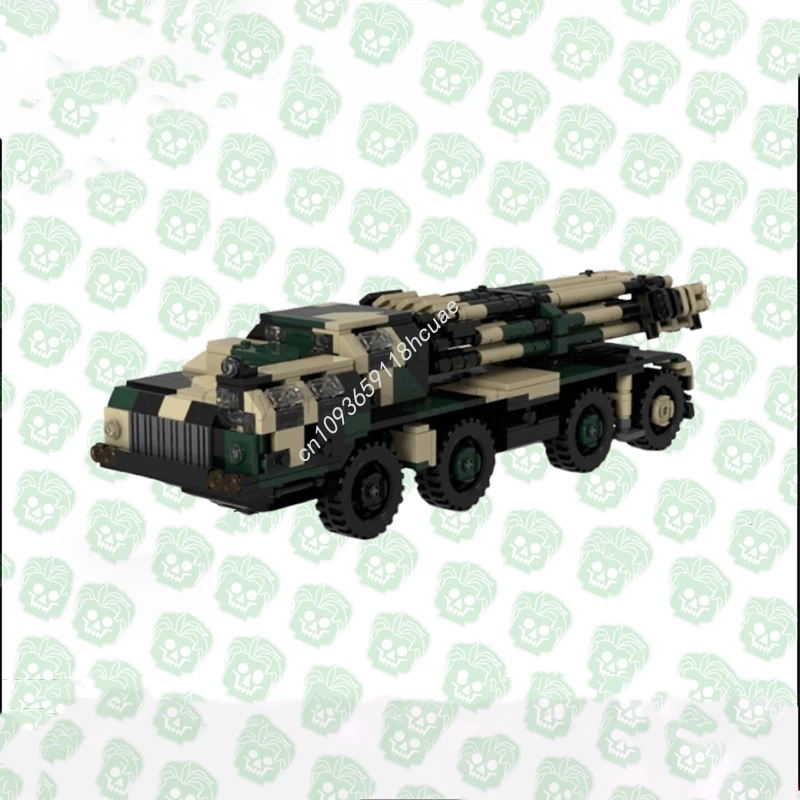 

1121 шт. MOC BM30 Smerch Камуфляж нано Модель Строительные блоки Образование Модульные игрушки Идея подарков на день рождения и Рождество