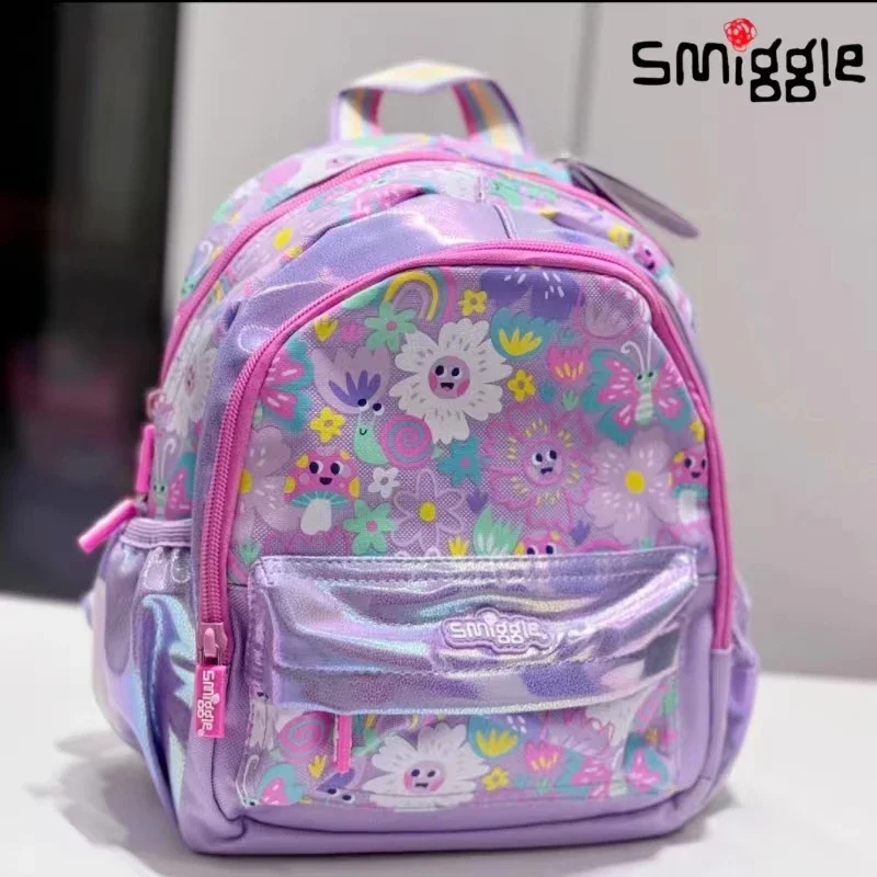 Smiggle Schoolbag Student Stationery Children's Backpack Square Lunch Box Pencil Case Kettle Student Gift