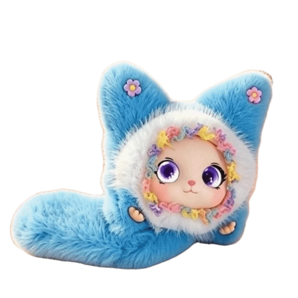 AI Continuous Dialogue AI Cat Plush Winking Interaction Personal Companion AI Companion Doll KeyChain Relaxing Chat