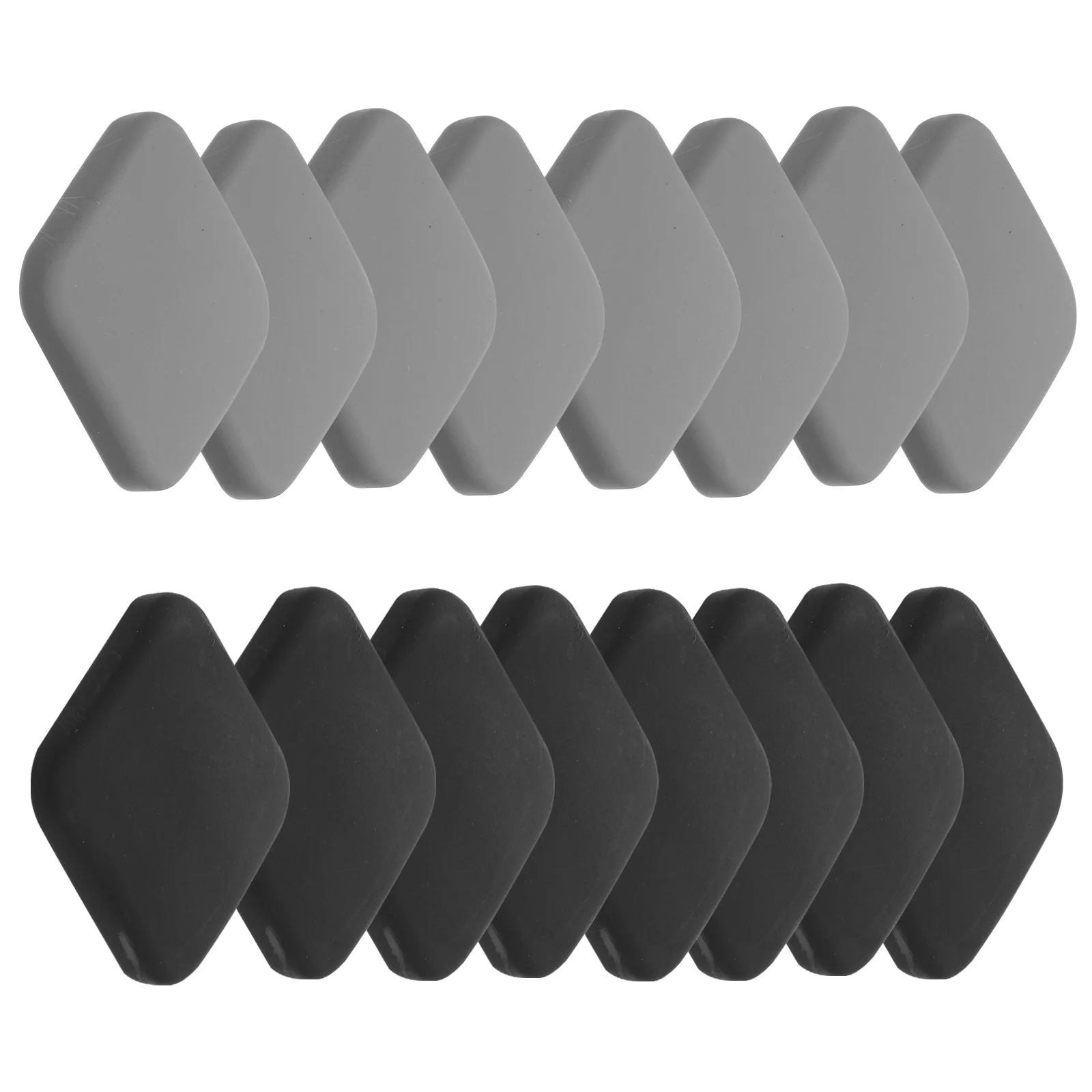 

16Pcs Door Knob Wall Protectors Square Silicone Bumper Pads Adhesive Anti-Collision Door Stopper Wall Guards for Cabinets