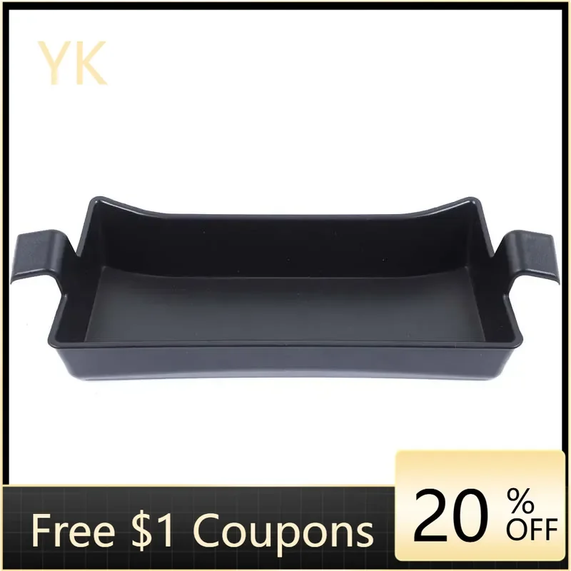 

For BMW 2 Series F44 2020-24 ABS Black Car Central Armrest Storage Box Central Control Organizer Tray Interior Car Accessories