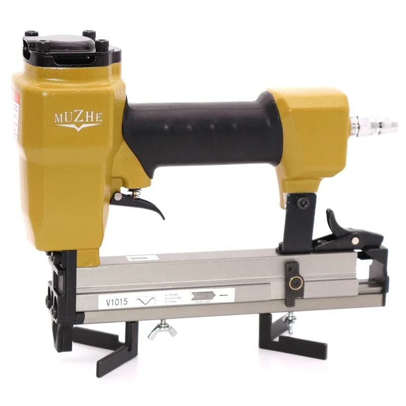 

Pneumatic V Nailer Power Tool Nail Gun Frame Fixed Line Angle Nailer Pneumatic Nail Angle Gun V-type Nail Gun 6mm 7-10-12-15