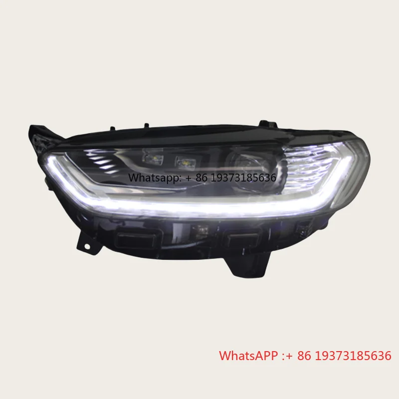 لفورد مونديو MK5 مجموعة مصابيح أمامية سيارة ضوء الأصلي LED 2011-2019 CTNH-Mondeo NH + HEV OEM ES7313D155AE #2