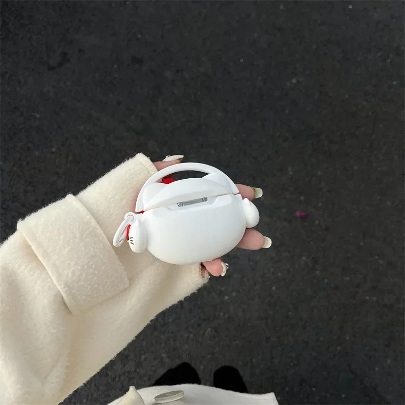 Чехол Hello Kitty для Airpods Pro второго поколения, красные Мультяшные наушники, аниме Обложка для Airpods Pro 2, чехол/Airpods 3, для девочек