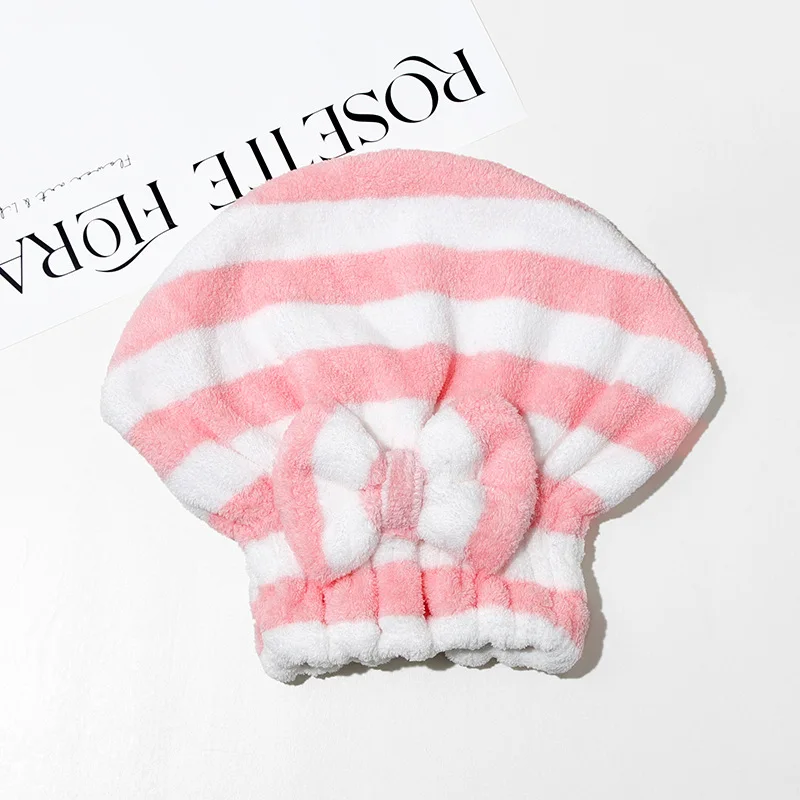 قبعة تجفيف الشعر على طراز الأميرة للنساء - قبعة منشفة شعر فائقة الامتصاص وسميكة وسريعة الجفاف للشعر الطويل #5