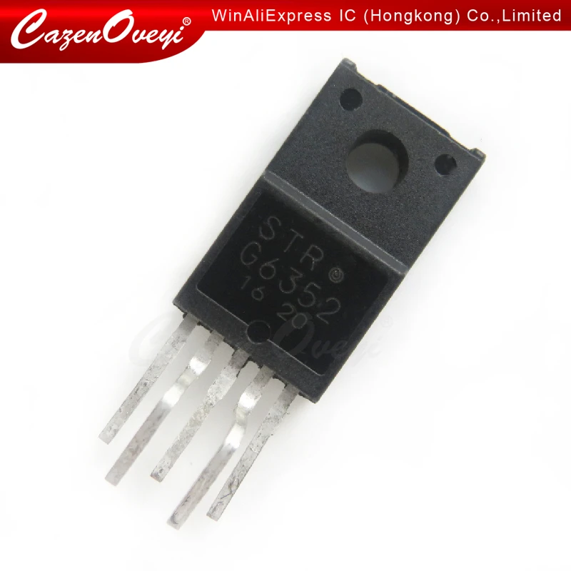 10pcs/lot STRG6352 STR-G6352 G6352 TO-220F In Stock